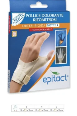 Epitact Pollice dolorante rizoartrosi notte mano destra TG M