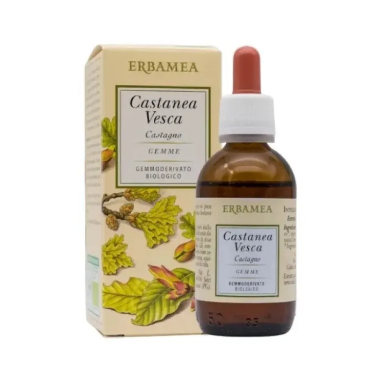 Erbamea Castanea Vesca Gemmoderivato Biologico 50ml
