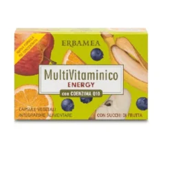 Erbamea Multivitaminico Energy per ridurre stanchezza e affaticamento 24 capsule