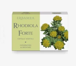 Erbamea Rhodiola Forte integratore alimentare per stanchezza e affaticamento 24 capsule