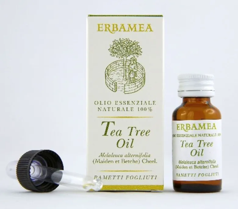 Erbamea Tea Tree Oilper il benessere del sistema respiratorio 10ml