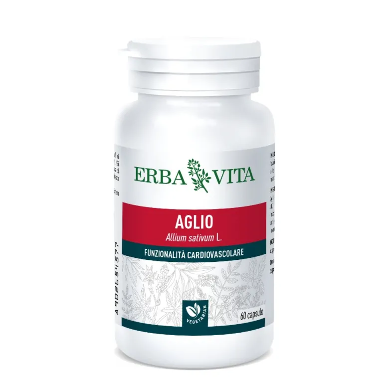 Erba Vita Aglio 60 Capsule 450mg