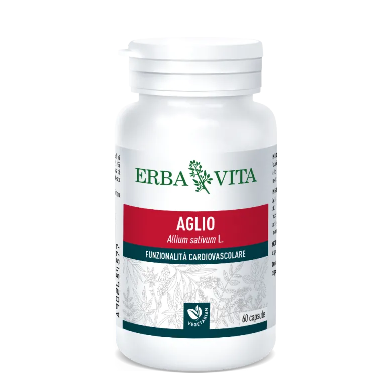 Erba Vita Aglio 60 Capsule 450mg