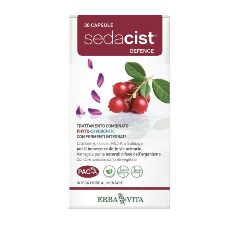 Erba Vita Sedacist Defence benessere delle vie urinarie 30 capsule