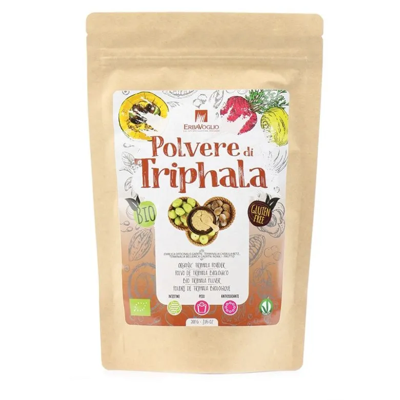 Erbavoglio Polvere di Triphala Bio ad azione depurativa 200g