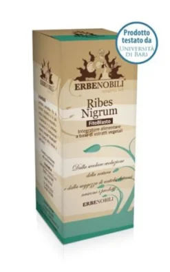 Erbe Nobili Fitoblasto Ribes Nigrum integratore alimentare drenante 50ml