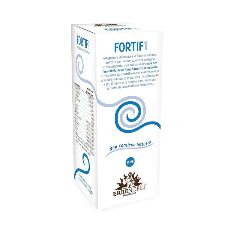 Erbe Nobili Fortif 1 benessere intestinale 30 capsule