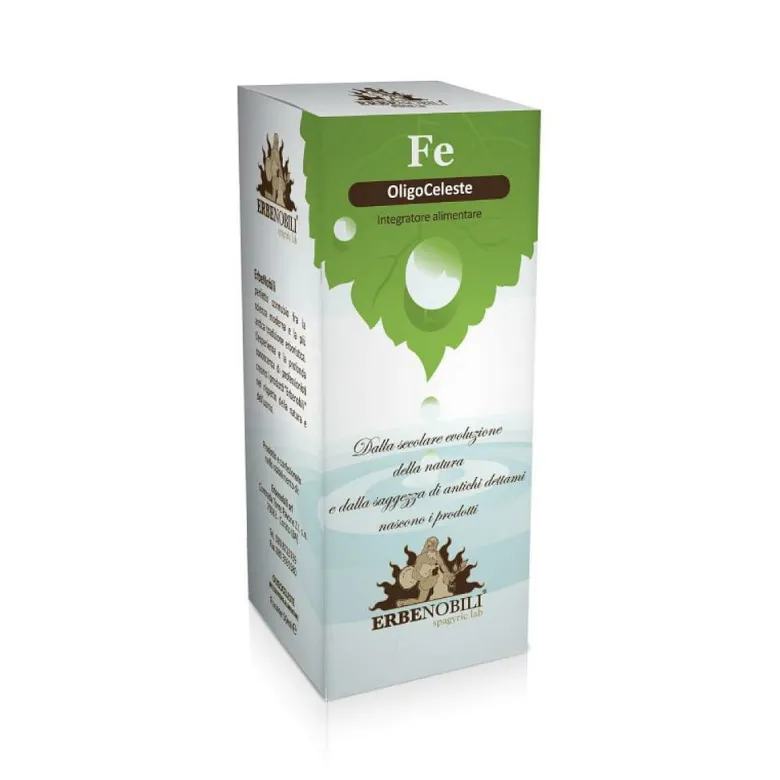 Erbe Nobili Oligoceleste Ferro per il metabolismo energetico 50ml