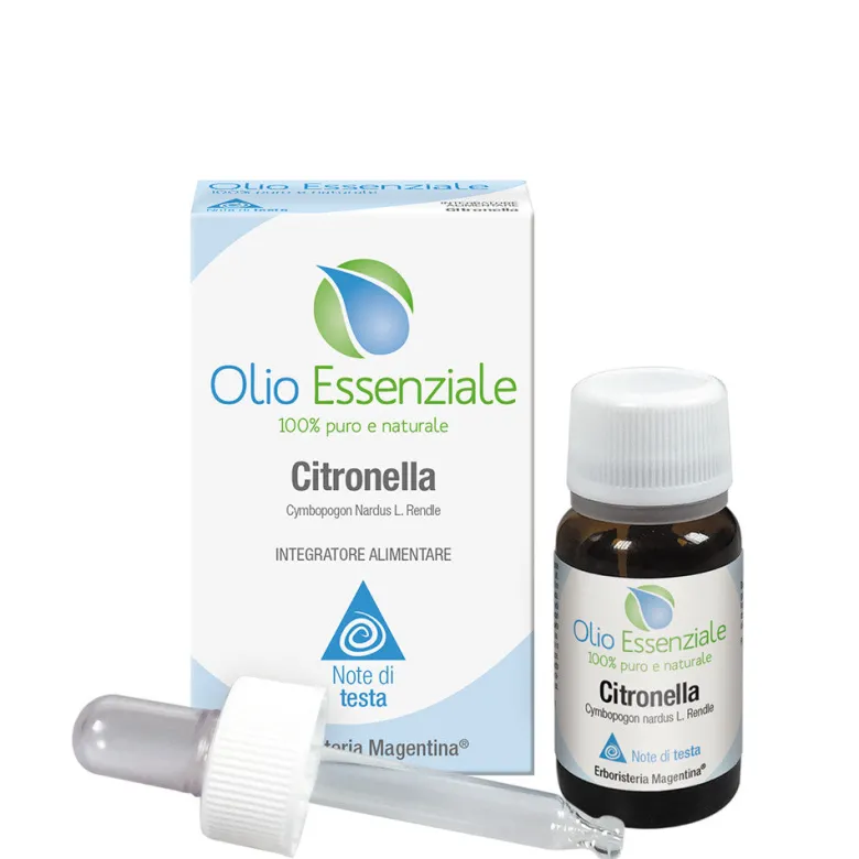 Erboristeria Magentina Citronella Olio Essenziale 10ml