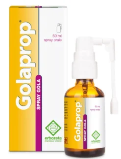 Erbozeta Golaprop spray gola lenitivo e protettivo 50ml
