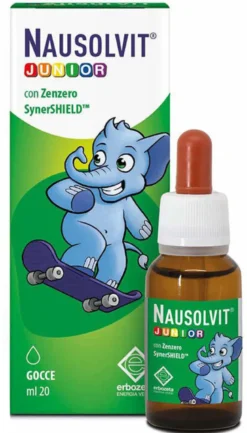 Erbozeta Nausolvit Junior Gocce 20ml