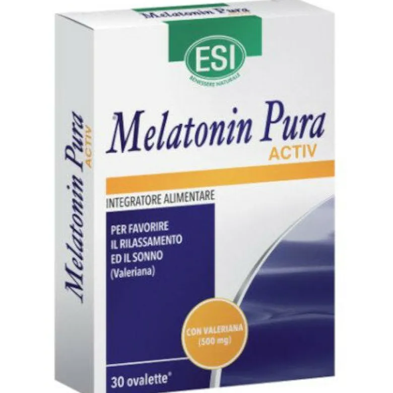 Esi Melatonin Pura Activ 30 Ovalette
