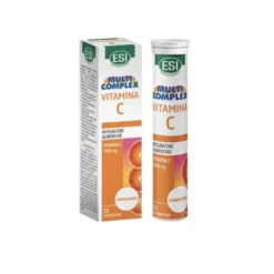 Esi Multi CompleX Vitamina C integratore 20 compresse effervescenti gusto arancia rossa