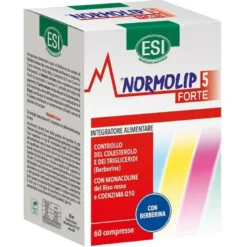 Esi Normolip 5 Forte 60 Compresse - Integratore Colesterolo Naturale