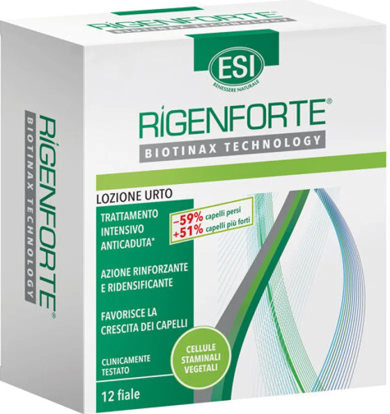 Esi RigenForte Biotinax Technology Lozione Urto 12 fiale monodose