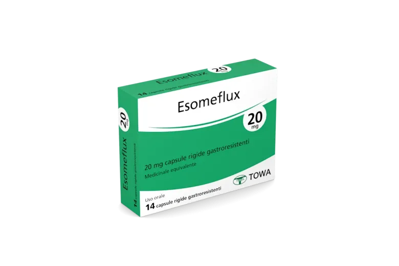 Esomeflux 20 Mg 14 Capsule