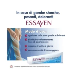 Essaven Gel C.M 1% + 0,8% 40 Grammi