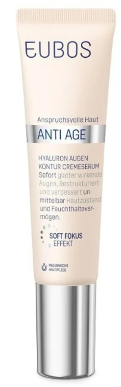 Eubos Hyaluron Eye Contour Crema siero contorno occhi 15ml