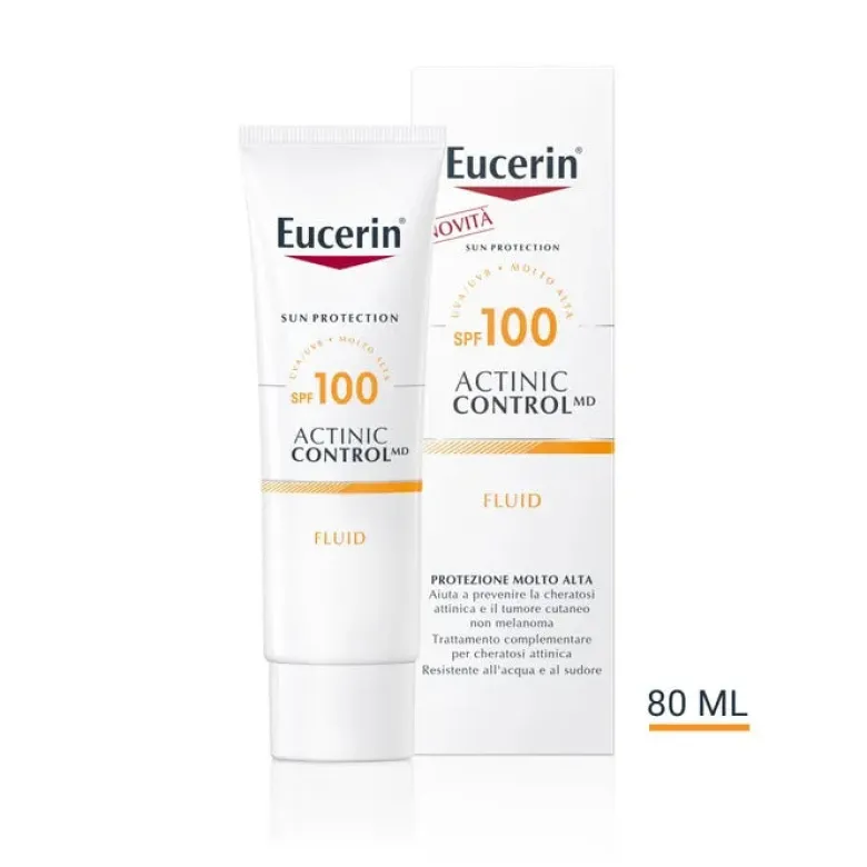 Eucerin Actinic Control MD SPF100 Crema Solare 80ml
