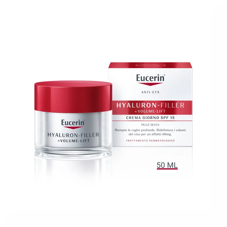 Eucerin Hyaluron-Filler + Volume-Lift Giorno Pelli Secche