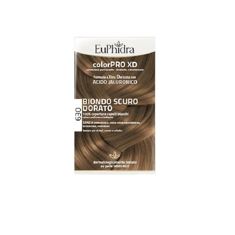 Euphidra ColorPro Extra Delicata con Acido Ialuronico n.630 Biondo scuro dorato