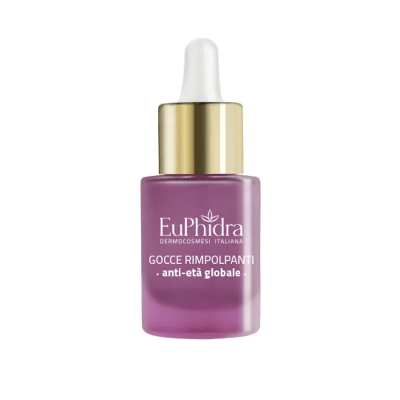 Euphidra Filler Suprema Gocce Rimpolpanti anti-età globale per viso collo e décolleté 15ml