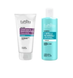 Euphidra Trattamento capelli normali shampoo 250ml+ balsamo idratante 200ml