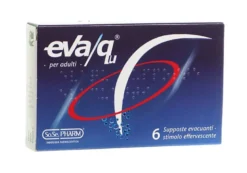 Eva/qu adulti stimolo effervescente 6 supposte evacuanti