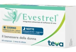 Evestrel Giorno e Notte Integratore Alimentare per Donne in Premenopausa e Menopausa 60 compresse