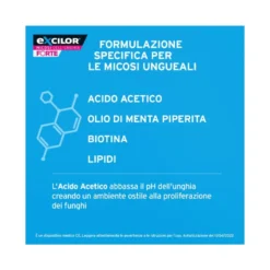 Excilor Forte Micosi Unghia 30ml Trattamento Efficace Unghie