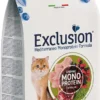 Exclusion Mediterraneo Monoprotein Noble Grain Cibo Secco Pollo Per Gatti Adulti Sterilizzati 12kg