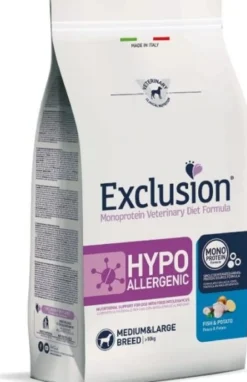 Exclusion Monoprotein Diet Hypoallergenic Pesce/Patate 12kg
