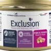 Exclusion Monoprotein Veterinary Diet Formula Pork And Potato Cibo Umido Per Gatti 85g