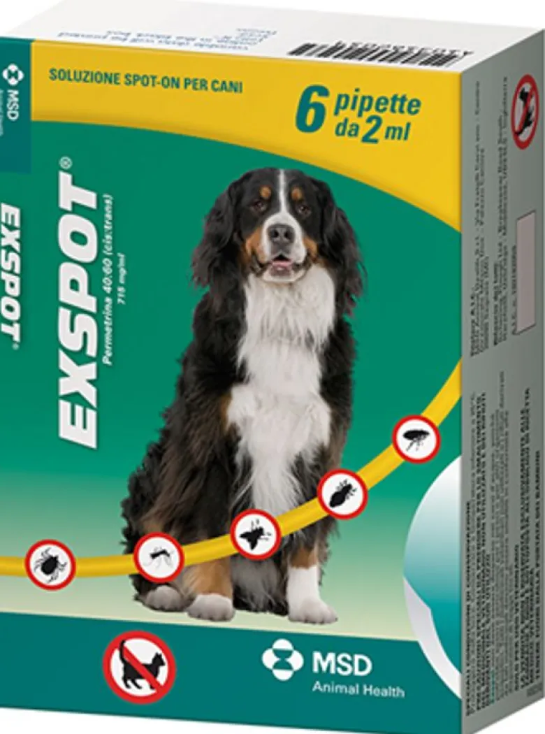 Exspot soluzione spot-on per cani da 41-55 kg 6 pipette