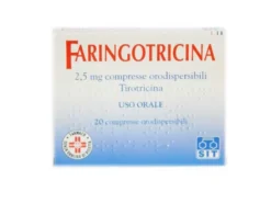 Faringotricina 2,5 Mg Tirotricina 20 Compresse Orodispersibili