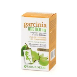 Farmaderbe Garcinia Urto 1000 mg equilibrio del peso corporeo