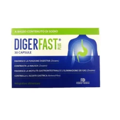 Farma-Derma Digerfast Plus funzione digestiva e anti-nausea 30 capsule