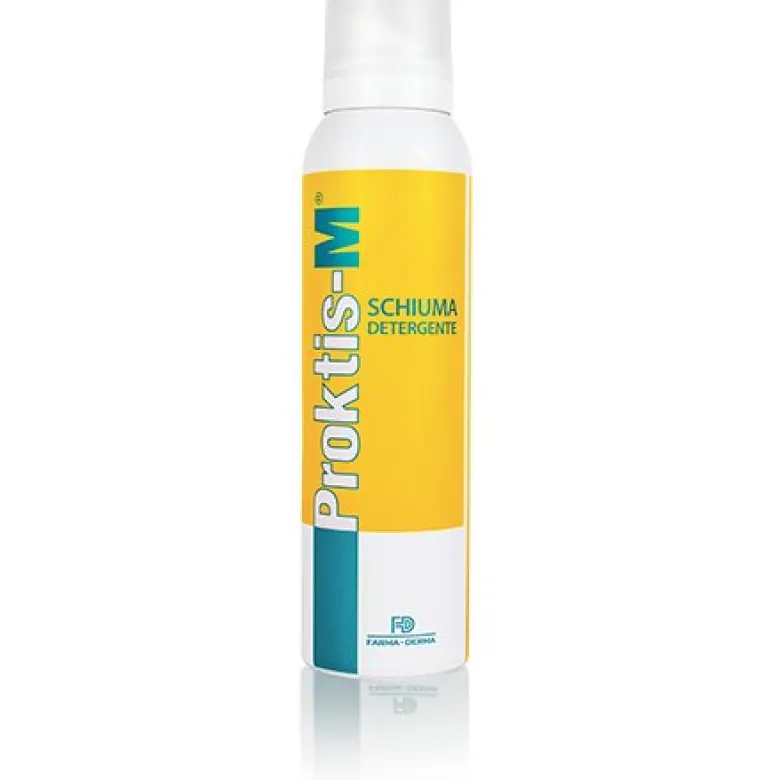 Farma-Derma Proktis-M Schiuma Detergente Ad Azione Lenitiva Per L'igiene Della Mucosa Perianale 150m