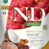 Farmina Natural & Delicious All Breed Quinoa Skin & Coat Quaglia Grain Free Cibo Secco Per Cani 2,5kg