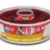 Farmina Natural & Delicious Quinoa Skin & Coat Quaglia E Cocco Per Gatti Adulti 80g