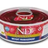 Farmina Natural & Delicious Quinoa Weight Management Per Gatti Adulti 80g