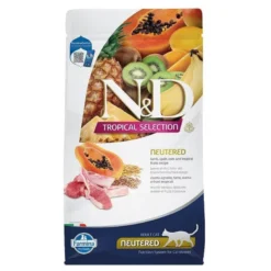 Farmina N&D Cat Tropical Selection Neutered Lamb Per Gatti Sterilizzati 1.5kg