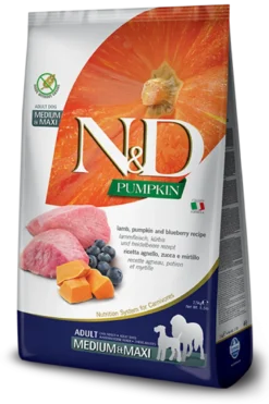 Farmina N&D Pumpkin Agnello E Zucca Cani Adulti Taglia Media E Grande Sacco 12kg