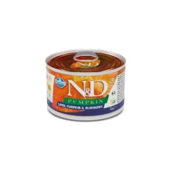 Farmina N&D Pumpkin Mini Agnello Zucca E Mirtillo Cibo Umido Per Cani Adulti Lattina 140g