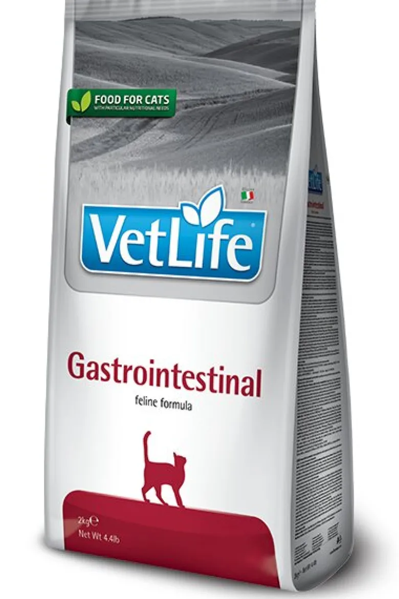 Farmina Vet Life Natural Feline Gastrointestinal Cibo Secco Per Gatti Sacco 2kg