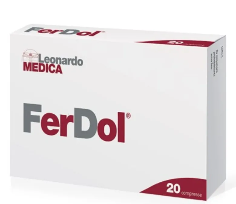Ferdol per favorire il drenaggio dei liquidi corporei 20 compresse