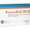 Ferrofol B12 Integratore Alimentare Fabbisogno di Nutrienti 30 compresse
