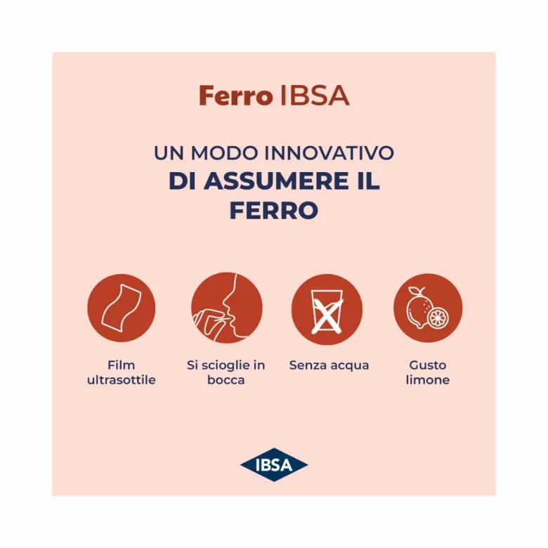 Ferro IBSA 20 film orodispersibili