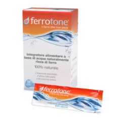 Ferrotone ricco di ferro 100% naturale 14 bustine monodose