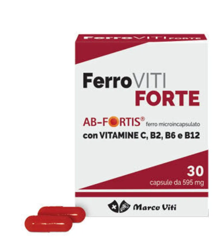 Ferroviti Forte integratore alimentare di ferro 30 capsule